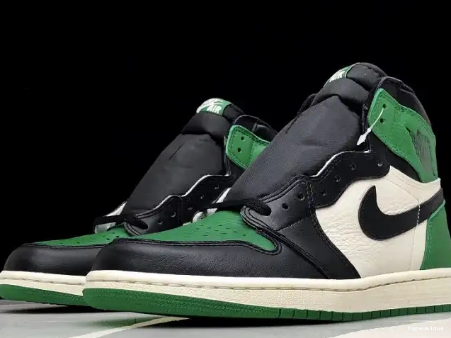 HYPE Green Air NRG Jordan OG 1 Sail-Black Pine High 555088-302 0616